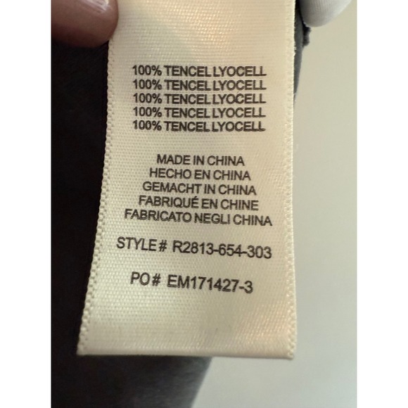 Cloth &‎ Stone Anthro Button Down Top Bell Sleeve Gray Small - Picture 6 of 6